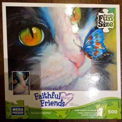 (no title) Cat with butterfly