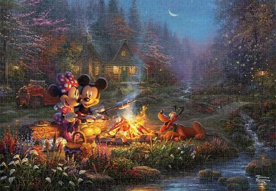 Disney Mickey & Minnie Sweetheart Campfire