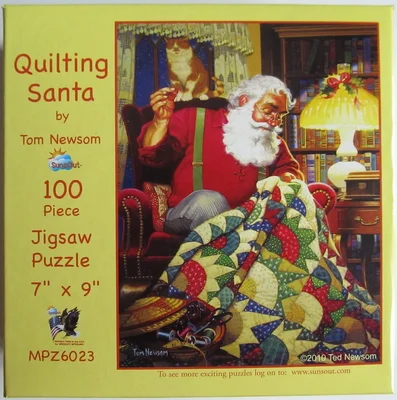 Quilting Santa