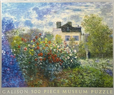 The Artist’s Garden In Argenteuil (A Corner Of The Garden With Dahlias)