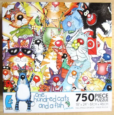 One Hundred Cats and a Fish