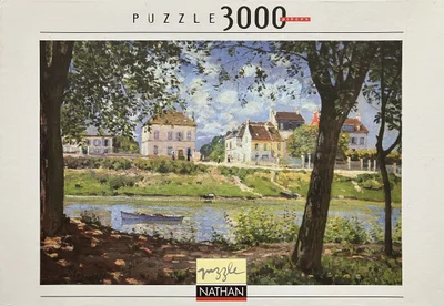 Village on the Banks of the Seine