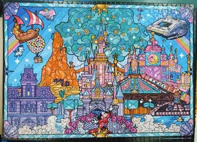 Vitrail de Disneyland Paris