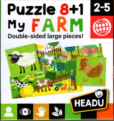Puzzle 8+1 My Farm