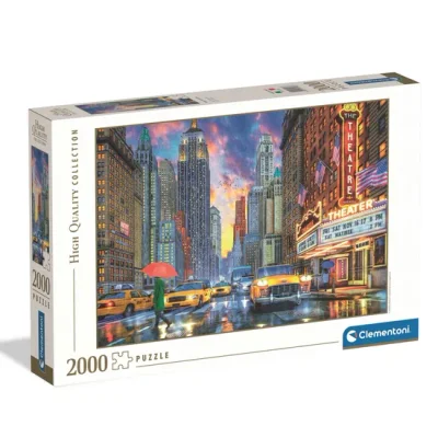 Manhattan Sous la Pluie