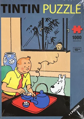 Tintin Drinking His Tea