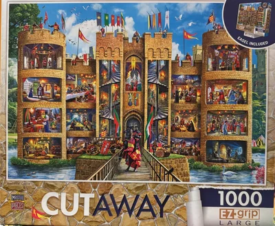 Cutaway Medieval Castle