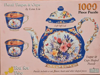 Floral Teapot & Cups