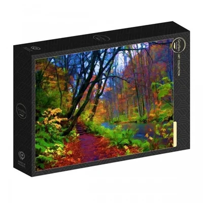 Stylized Autumn Forest