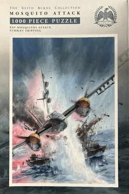 RAF Mosquitos Attack German Shipping