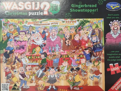 Wasgij Christmas #18 Gingerbread Showstopper!